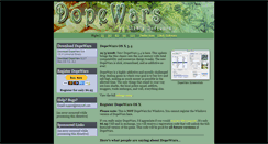 Desktop Screenshot of dopewarsx.com
