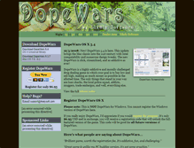 Tablet Screenshot of dopewarsx.com